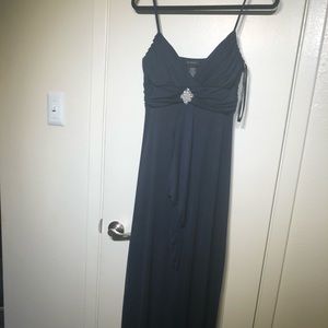 Navy prom dress